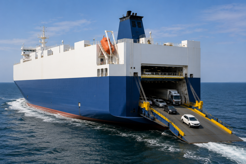 Buque Ro-Ro (Roll-on/Roll-off)