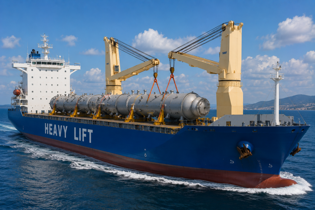 Buque de Carga Proyecto (Heavy Lift / Project Cargo Vessel)
