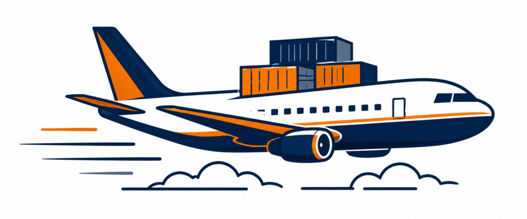 carga aérea consolidada de importación