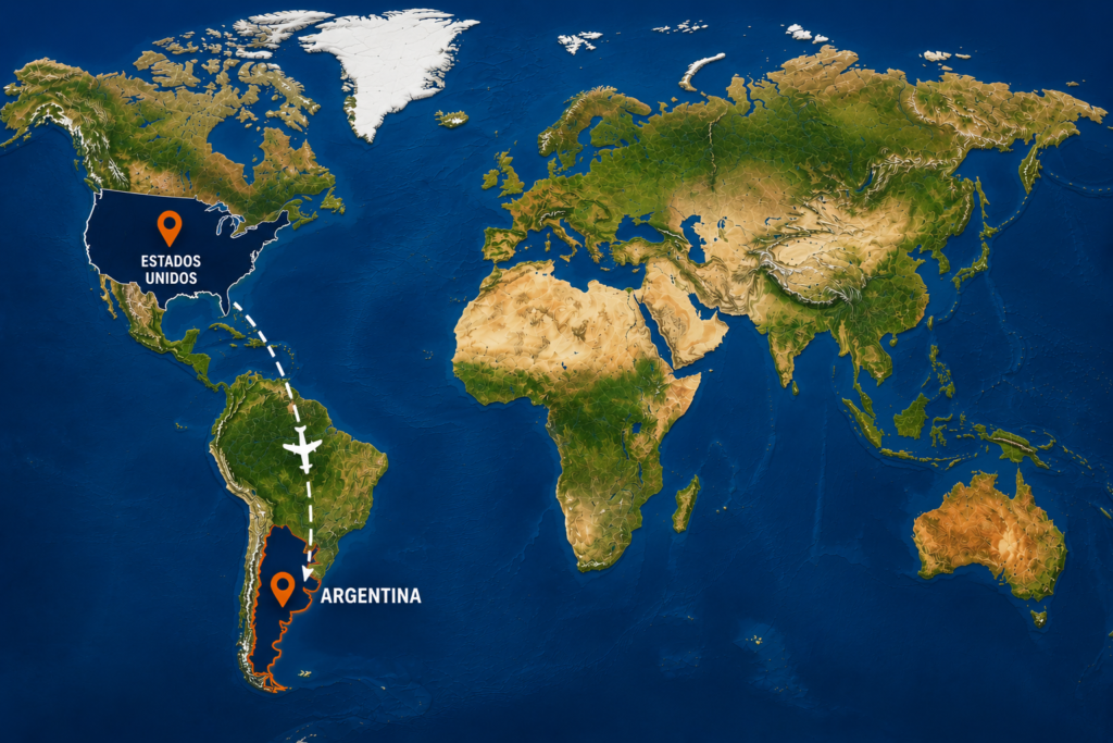 Carga Aérea Miami a Buenos Aires