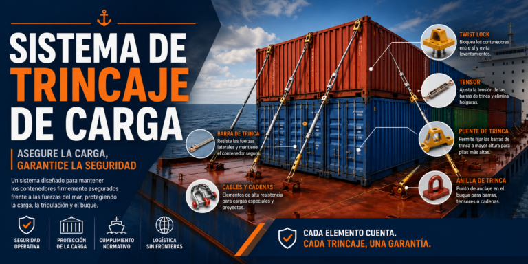 Sistema de Trincaje de Carga Marítima