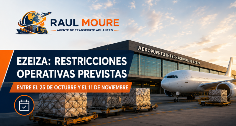 Restricciones operativas en el Aeropuerto Internacional de Ezeiza